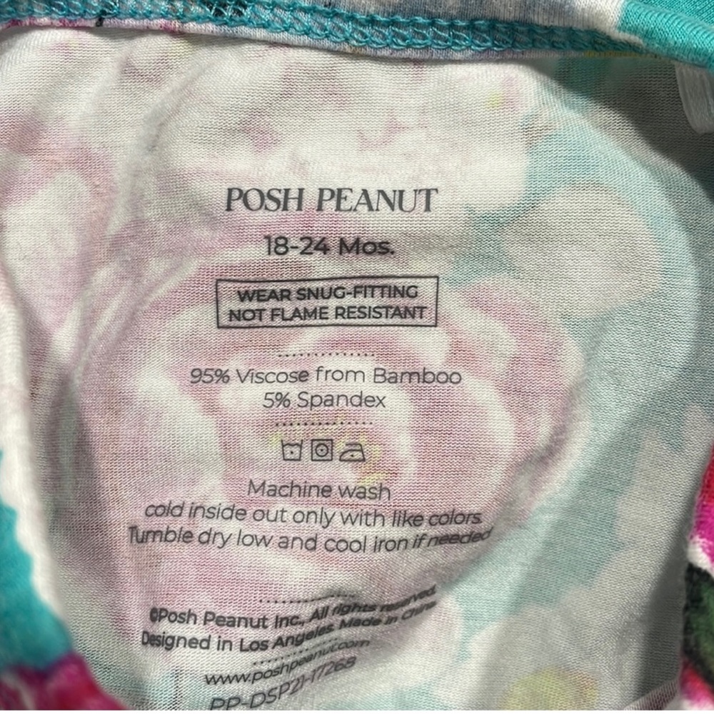 Posh Peanut footie pijama.